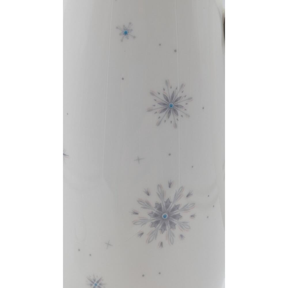 Royal Worcester Celeste Coffee Pot Bone China Snowflake Starburst England 10.5" - Picture 6 of 9